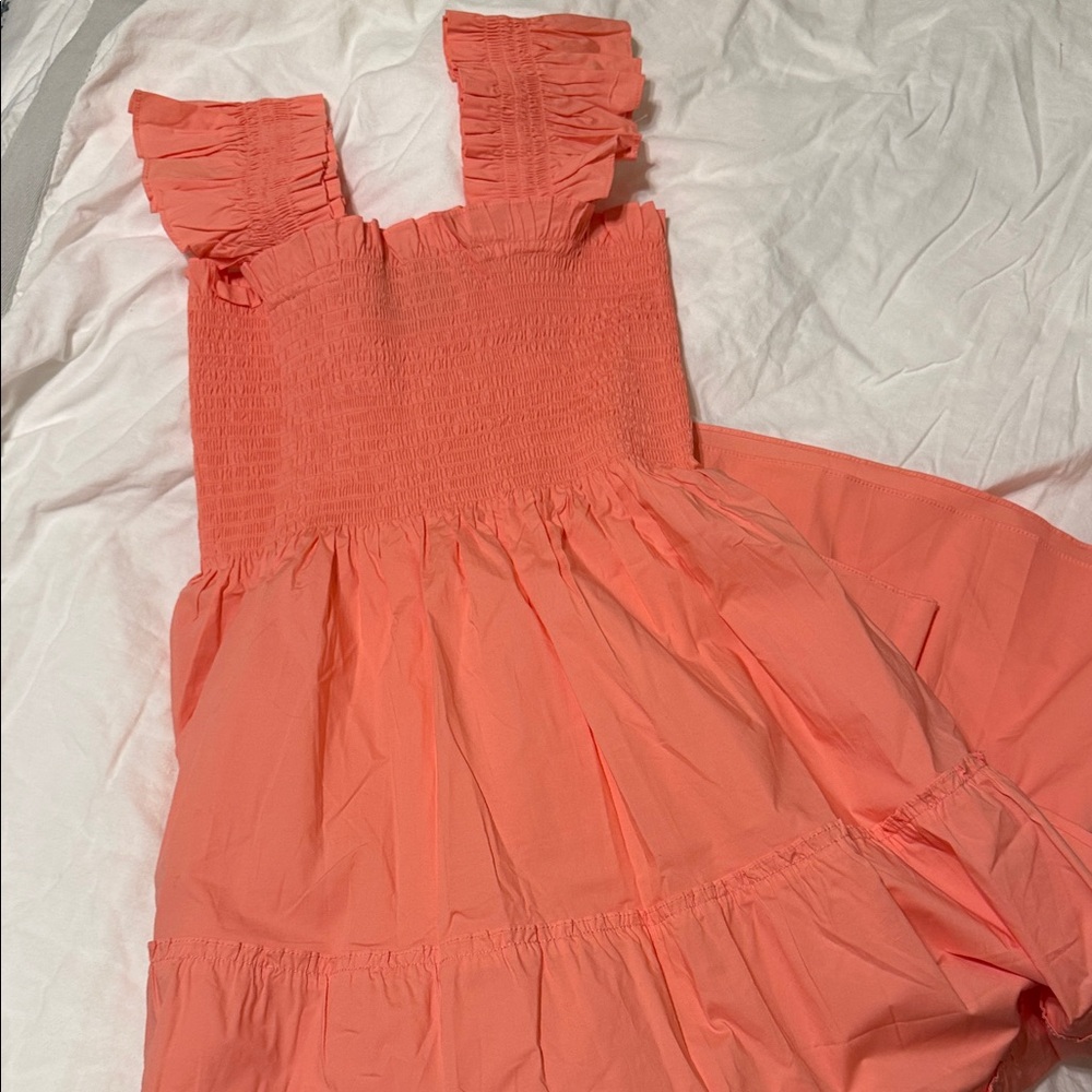 Hill House Coral Ellie Nap Dress